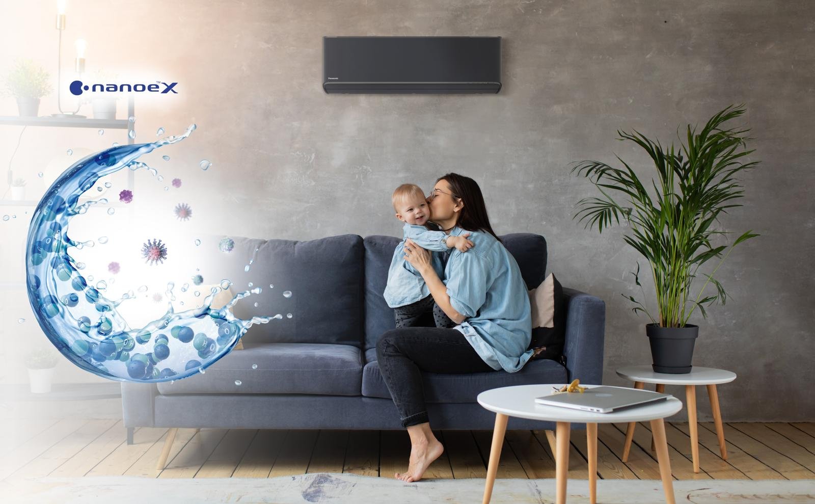 Panasonic nanoeX air purification — cleaner, healthier air
